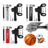 Maxbell Maxbell Mini Bike Pump Compact Tire Pump Inflator 120PSI for Soccer Balloon Black