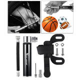 Maxbell Maxbell Mini Bike Pump Compact Tire Pump Inflator 120PSI for Soccer Balloon Black