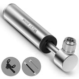 Maxbell Maxbell Mini Bike Pump Compact Tire Pump Inflator 120PSI for Soccer Balloon Silver