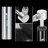 Maxbell Maxbell Mini Bike Pump Compact Tire Pump Inflator 120PSI for Soccer Balloon Silver