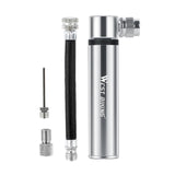 Maxbell Maxbell Mini Bike Pump Compact Tire Pump Inflator 120PSI for Soccer Balloon Silver