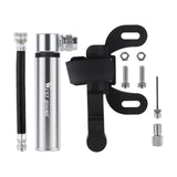 Maxbell Maxbell Mini Bike Pump Compact Tire Pump Inflator 120PSI for Soccer Balloon Silver