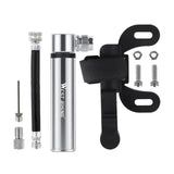 Maxbell Maxbell Mini Bike Pump Compact Tire Pump Inflator 120PSI for Soccer Balloon Silver