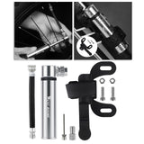 Maxbell Maxbell Mini Bike Pump Compact Tire Pump Inflator 120PSI for Soccer Balloon Silver