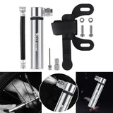 Maxbell Maxbell Mini Bike Pump Compact Tire Pump Inflator 120PSI for Soccer Balloon Silver