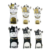 Maxbell Maxbell Cow Headcovers Golf Hybrid Driver Covers Water-Proof Headcovers 1 Gold