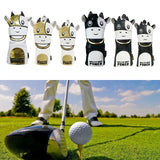 Maxbell Maxbell Cow Headcovers Golf Hybrid Driver Covers Water-Proof Headcovers 1 Gold