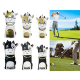 Maxbell Maxbell Cow Headcovers Golf Hybrid Driver Covers Water-Proof Headcovers 1 Gold