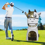 Maxbell Maxbell Cow Headcovers Golf Hybrid Driver Covers Water-Proof Headcovers 1 Gold