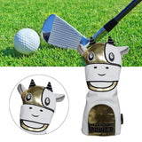 Maxbell Maxbell Cow Headcovers Golf Hybrid Driver Covers Water-Proof Headcovers 1 Gold