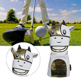 Maxbell Maxbell Cow Headcovers Golf Hybrid Driver Covers Water-Proof Headcovers 1 Gold