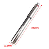 Maxbell Maxbell Bike Pump Hand Portable Cycling Inflator Tyre Tire With High Pressure Gauge Sliver and Gray