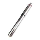 Maxbell Maxbell Bike Pump Hand Portable Cycling Inflator Tyre Tire With High Pressure Gauge Sliver and Gray