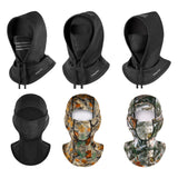 Maxbell Maxbell Full Face Masks Soft Waterproof Windproof Cycling for Snowboard Cycling Ski black 1 no net