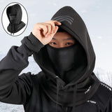 Maxbell Maxbell Full Face Masks Soft Waterproof Windproof Cycling for Snowboard Cycling Ski black 1 no net