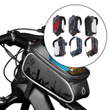 Maxbell Maxbell Bike Phone Mount Bag Top Tube for Bicycle Top Tube Black