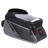 Maxbell Maxbell Bike Phone Mount Bag Top Tube for Bicycle Top Tube Black