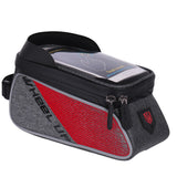 Maxbell Maxbell Bike Phone Mount Bag Top Tube for Bicycle Top Tube Black