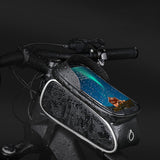 Maxbell Maxbell Bike Phone Mount Bag Top Tube for Bicycle Top Tube Black
