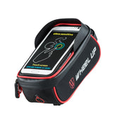 Maxbell Maxbell Bike Phone Mount Bag Top Tube for Bicycle Top Tube Black