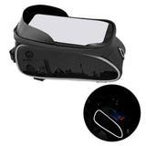 Maxbell Maxbell Bike Phone Mount Bag Top Tube for Bicycle Top Tube Black