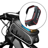 Maxbell Maxbell Bike Phone Mount Bag Top Tube for Bicycle Top Tube Black Red