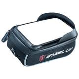 Maxbell Maxbell Bike Phone Mount Bag Top Tube for Bicycle Top Tube Black Gray