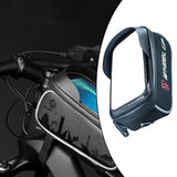 Maxbell Maxbell Bike Phone Mount Bag Top Tube for Bicycle Top Tube Black Gray