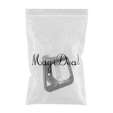 Maxbell Maxbell Folding Bike Front Carrier Bracket Adapter Block Holder Mount Black Silver