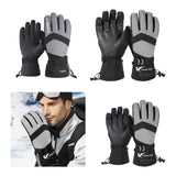 Maxbell Maxbell Snowboard Gloves Snowmobile Waterproof Glove for Hiking Skiing Adults M