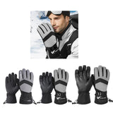 Maxbell Maxbell Snowboard Gloves Snowmobile Waterproof Glove for Hiking Skiing Adults M