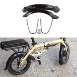 Maxbell Maxbell Durable Folding Bike Mud Guard 12/14' Wheel Bicycle Front Rear Mudguard Set