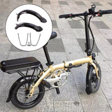 Maxbell Maxbell Durable Folding Bike Mud Guard 12/14' Wheel Bicycle Front Rear Mudguard Set