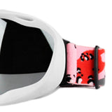 Maxbell Maxbell 1PcMens Women Anti-Fog Tinted Lens Snow Board Ski UV Sunglasses Goggles White Sliver Lens