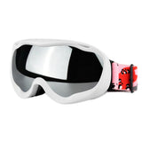 Maxbell Maxbell 1PcMens Women Anti-Fog Tinted Lens Snow Board Ski UV Sunglasses Goggles White Sliver Lens