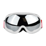 Maxbell Maxbell 1PcMens Women Anti-Fog Tinted Lens Snow Board Ski UV Sunglasses Goggles White Sliver Lens