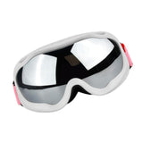 Maxbell Maxbell 1PcMens Women Anti-Fog Tinted Lens Snow Board Ski UV Sunglasses Goggles White Sliver Lens