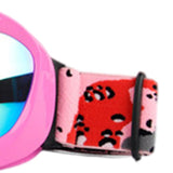 Maxbell Maxbell 1PcMens Women Anti-Fog Tinted Lens Snow Board Ski UV Sunglasses Goggles Rose Red Lens