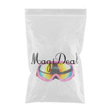 Maxbell Maxbell 1PcMens Women Anti-Fog Tinted Lens Snow Board Ski UV Sunglasses Goggles Rose Red Lens