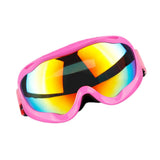 Maxbell Maxbell 1PcMens Women Anti-Fog Tinted Lens Snow Board Ski UV Sunglasses Goggles Rose Red Lens