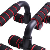 Maxbell Push up Bars Non-Slip for Floor Exercise Equipment for Women Red Black - Aladdin Shoppers