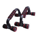 Maxbell Push up Bars Non-Slip for Floor Exercise Equipment for Women Red Black - Aladdin Shoppers