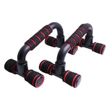 Maxbell Push up Bars Non-Slip for Floor Exercise Equipment for Women Red Black - Aladdin Shoppers