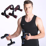 Maxbell Push up Bars Non-Slip for Floor Exercise Equipment for Women Red Black - Aladdin Shoppers