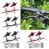 Maxbell Maxbell Hydraulic Disc Brakes Set Aluminum Alloy for MTB Bike Black without Disc