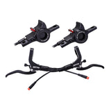 Maxbell Maxbell Hydraulic Disc Brakes Set Aluminum Alloy for MTB Bike Black without Disc