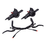 Maxbell Maxbell Hydraulic Disc Brakes Set Aluminum Alloy for MTB Bike Black without Disc