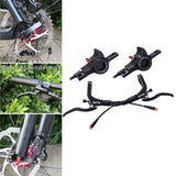 Maxbell Maxbell Hydraulic Disc Brakes Set Aluminum Alloy for MTB Bike Black without Disc