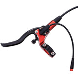 Maxbell Maxbell Hydraulic Disc Brakes Set Aluminum Alloy for MTB Bike Red without Disc