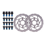 Maxbell Maxbell Hydraulic Disc Brakes Set Aluminum Alloy for MTB Bike Black with Disc